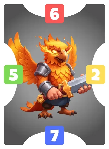 Phoenix: north 6, east 2, south 7, west 5, gray frame