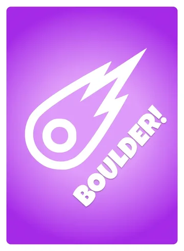 Boulder! effect card: Remove a non-frozen card plus every non-frozen card in its row and column.