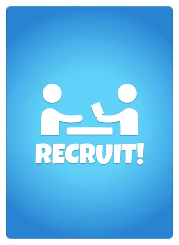 Recruit! effect card: Steal a non-frozen enemy card and place it on any empty tile as your own.