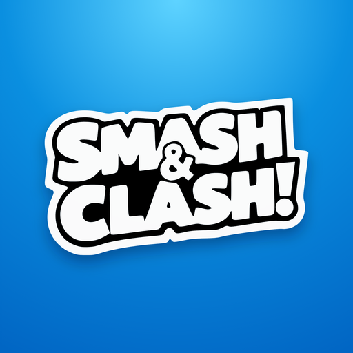 The Smash&Clash app icon: the logo on a sky-blue tile